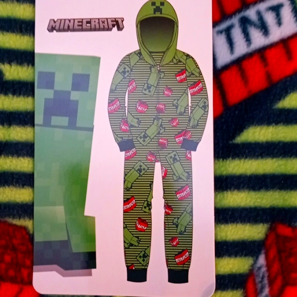 NWT Minecraft onesie